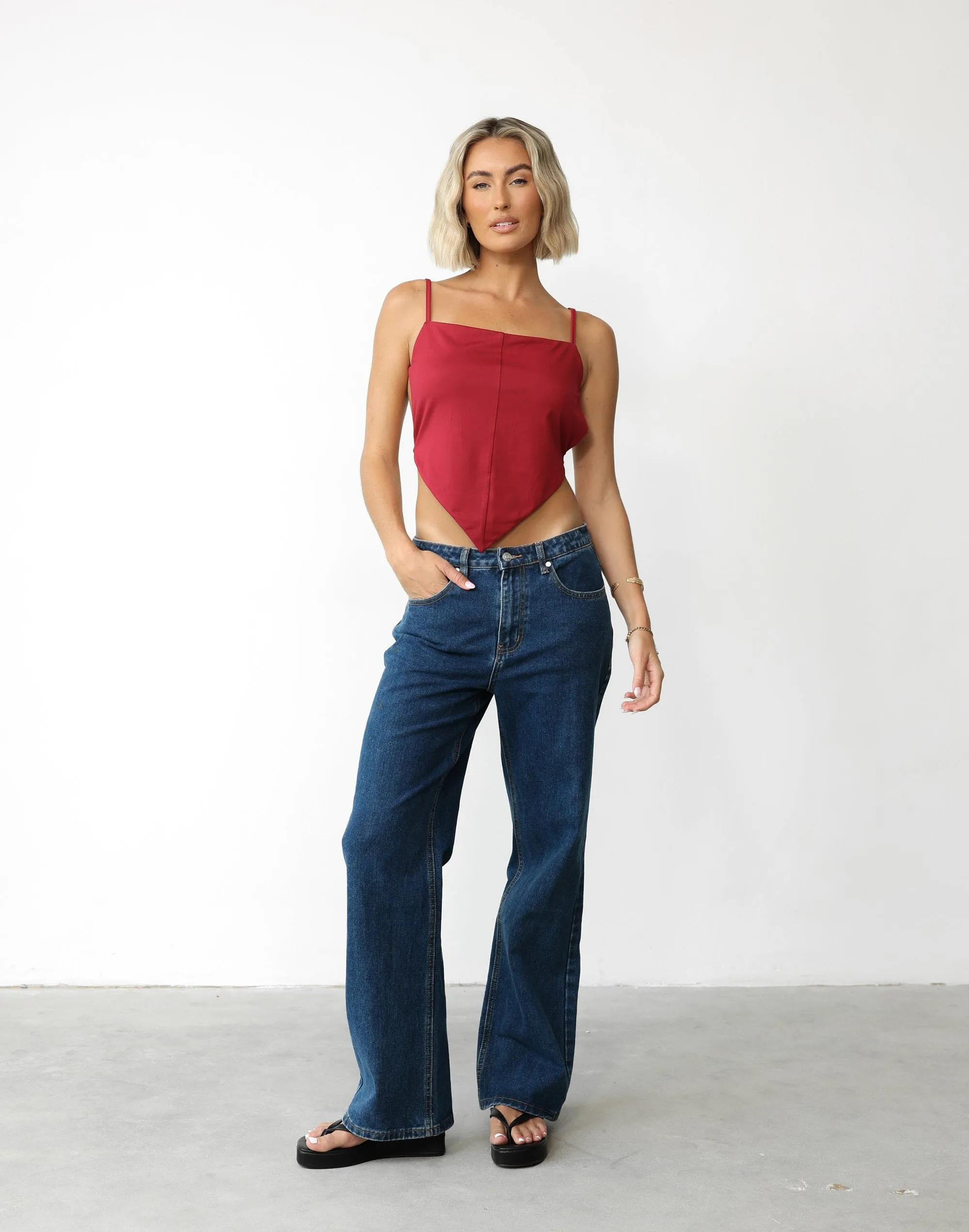 Amalia Top (Cherry)