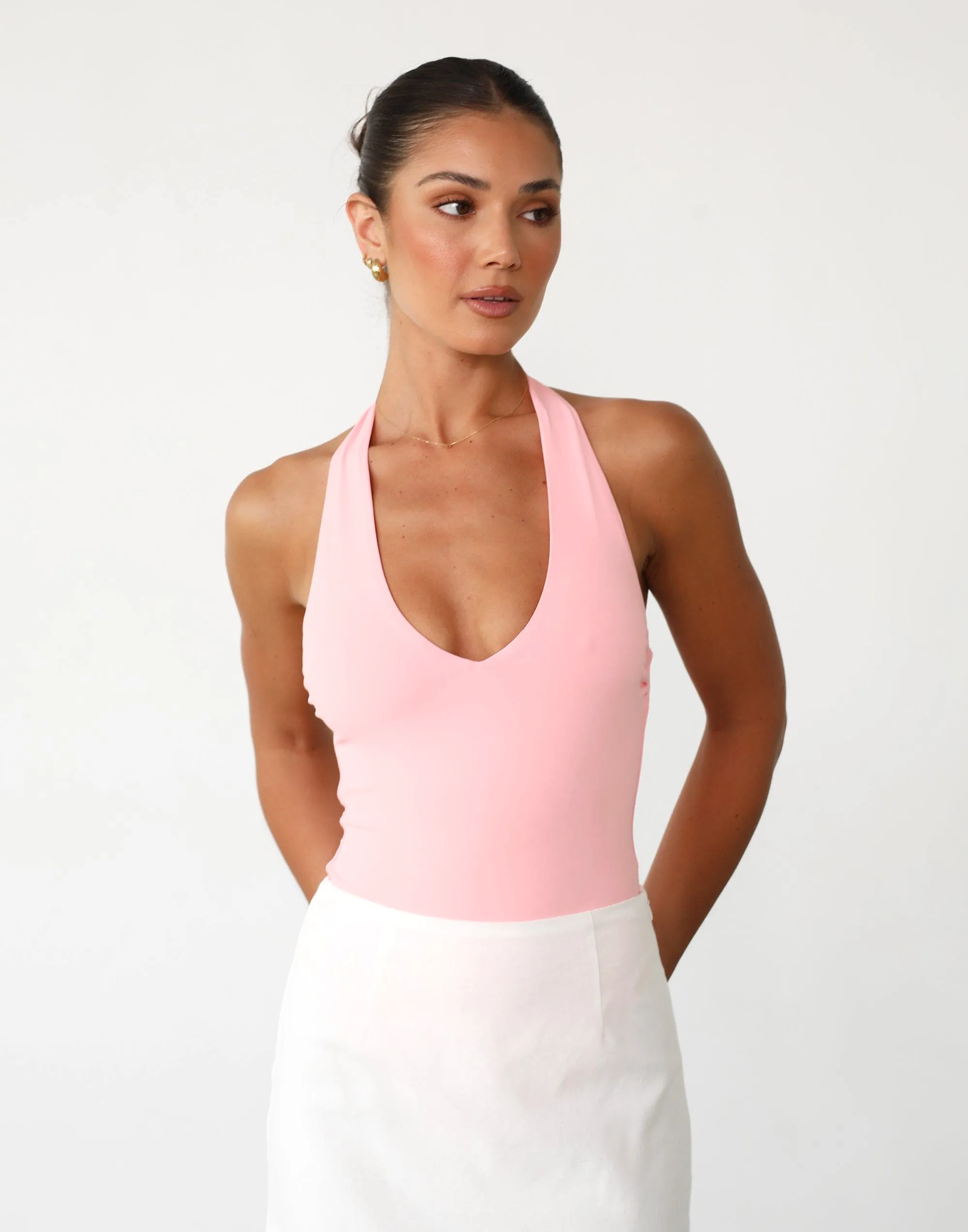 Amira Bodysuit (Soft Pink)