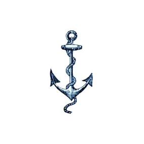 Anchor Temporary Tattoo