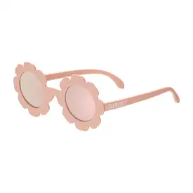 Babiators Polarized Flower Sunglasses - Peachy Keen / Rose Gold Mirrored Lenses