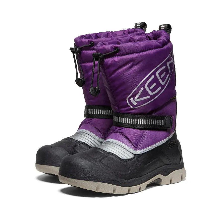 Big Kids' Snow Troll Waterproof Boot  |  Charisma/Silver