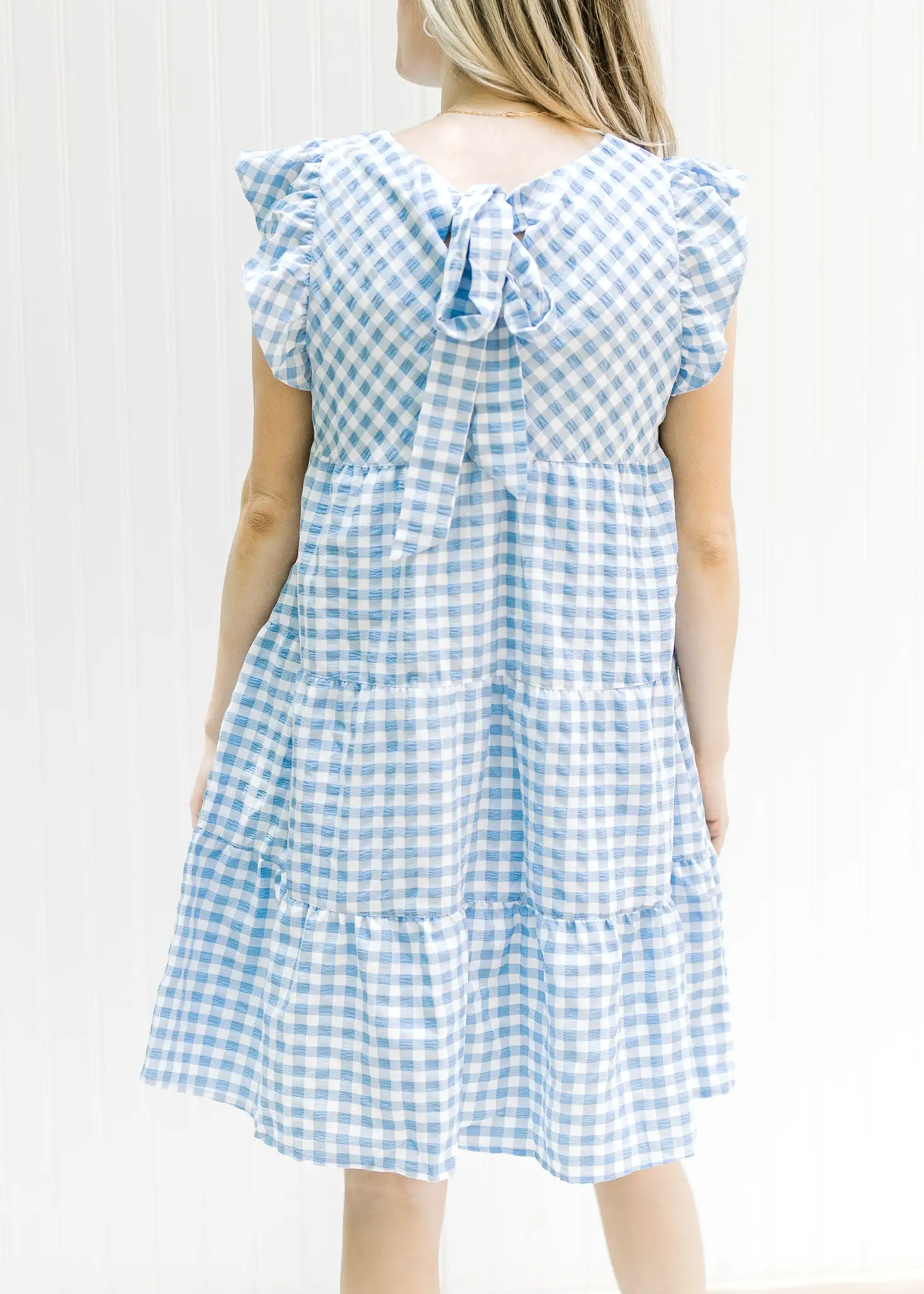 Blue Gingham Dress