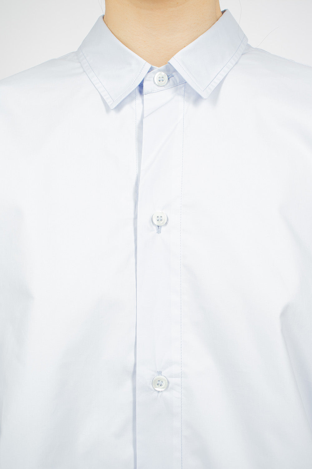 Bonaire Waist Elastic Shirt Waterfall/Ivory