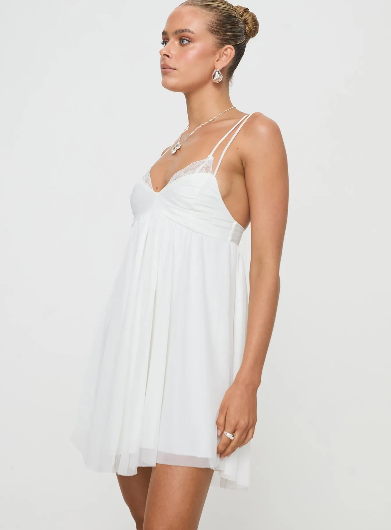 Corella Mini Dress White