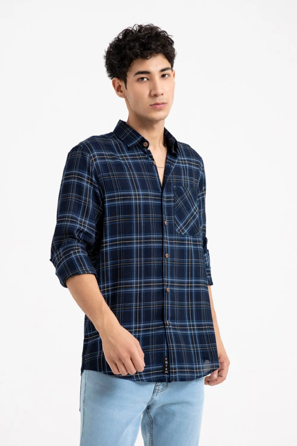 Dark Navy Casual Shirt