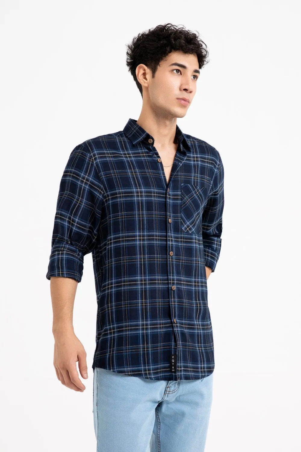 Dark Navy Casual Shirt