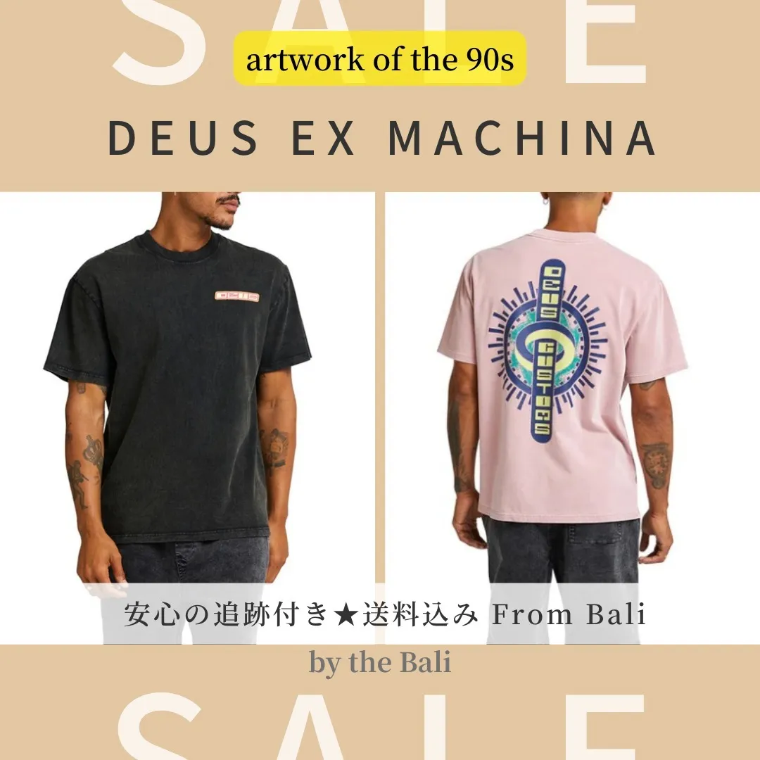 Deus Ex Machina  |Street Style Short Sleeves Surf Style T-Shirts