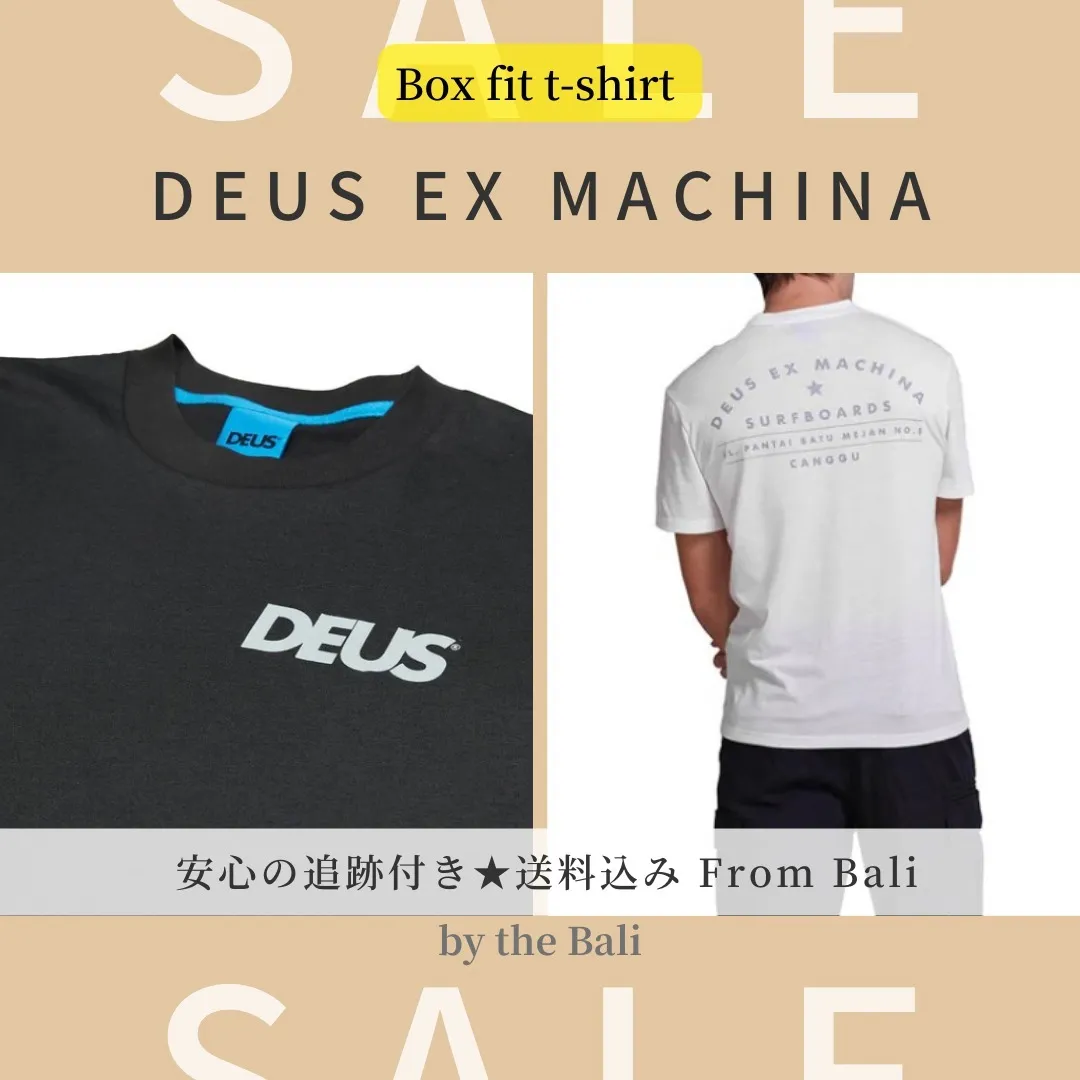 Deus Ex Machina  |Surf Style Short Sleeves Street Style T-Shirts