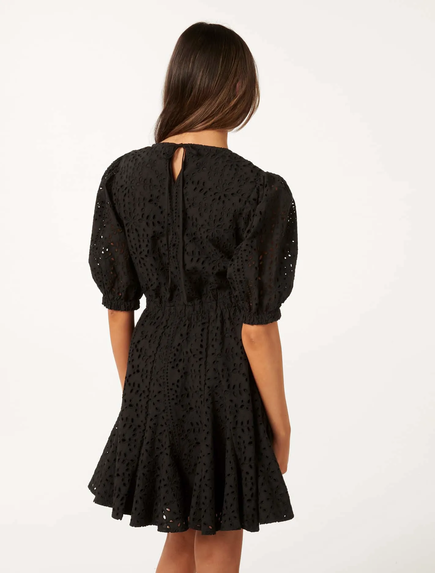 Dixie Petite Broderie Mini Dress