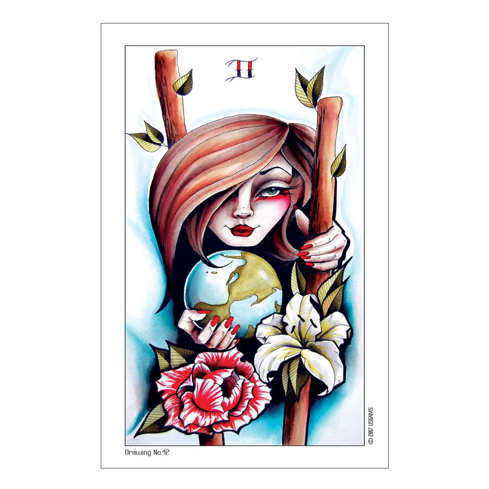 Eight Coins' Tattoo Tarot