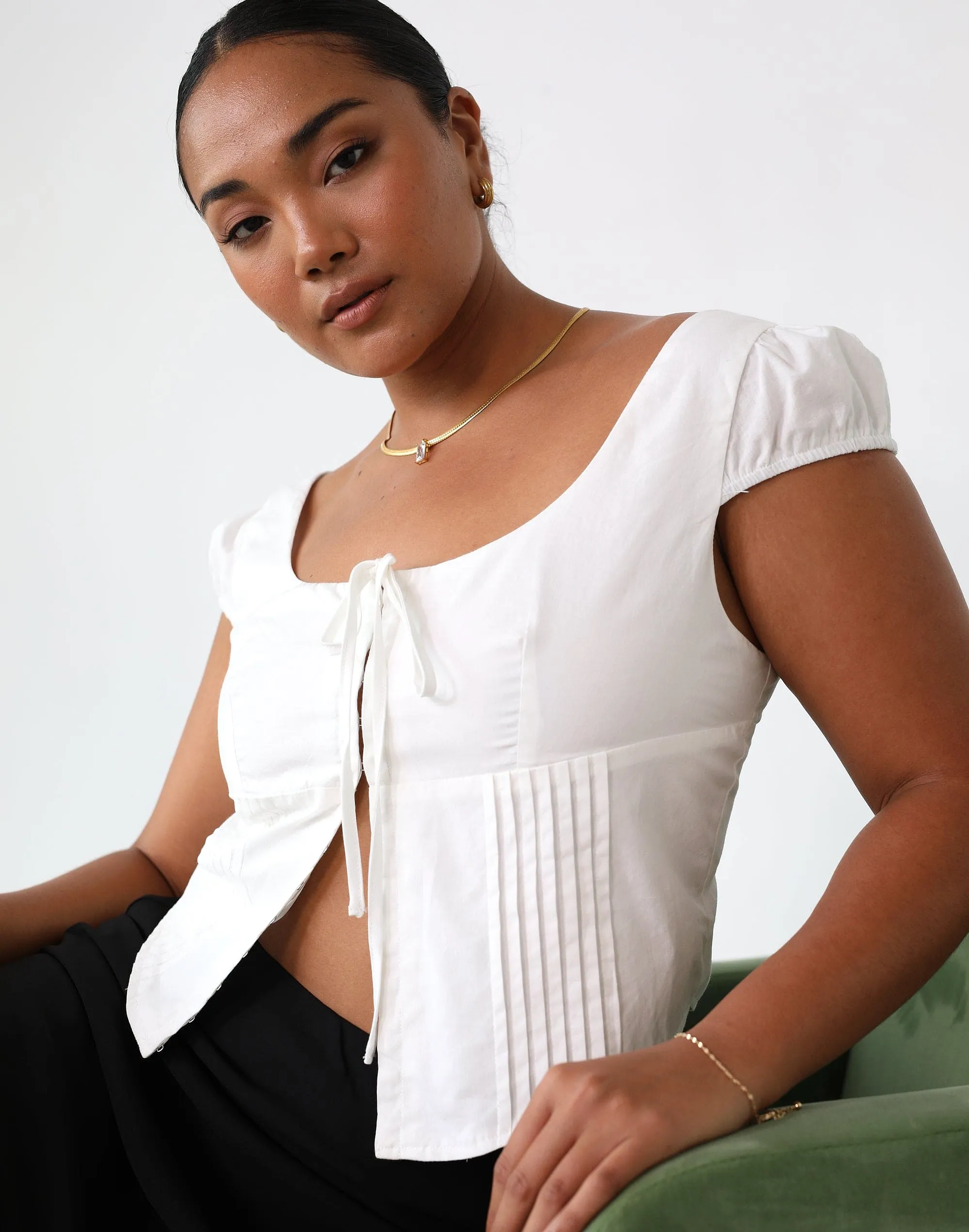 Faye Top (White)