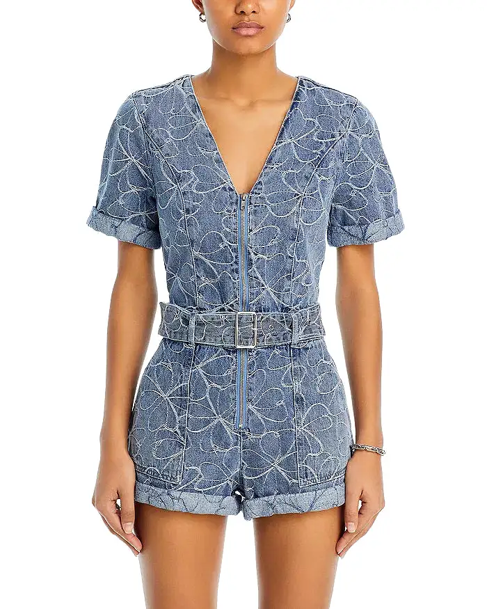 Galilea Denim Romper