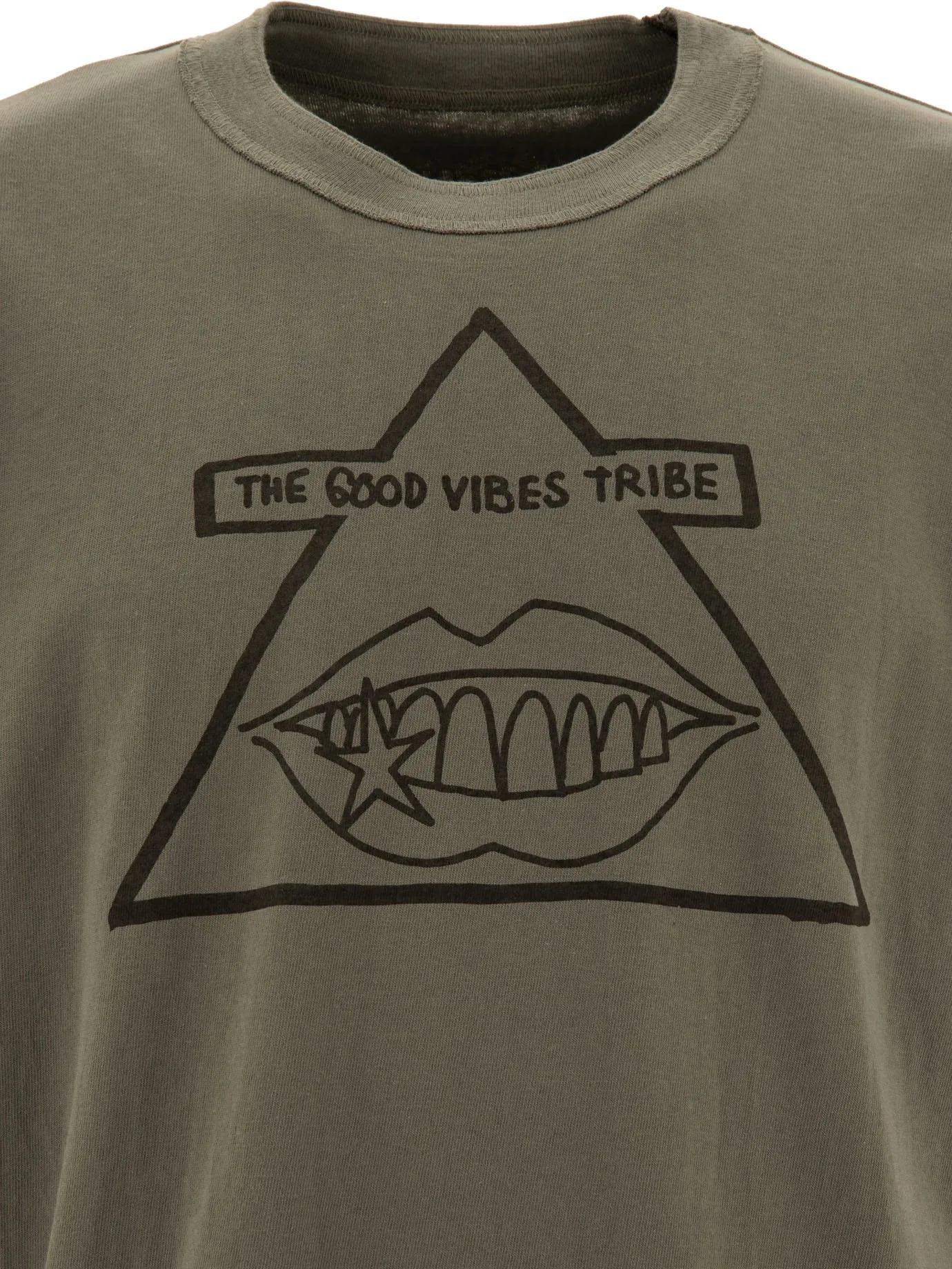 Gonz The Good Vibes Tribe T-Shirts Green