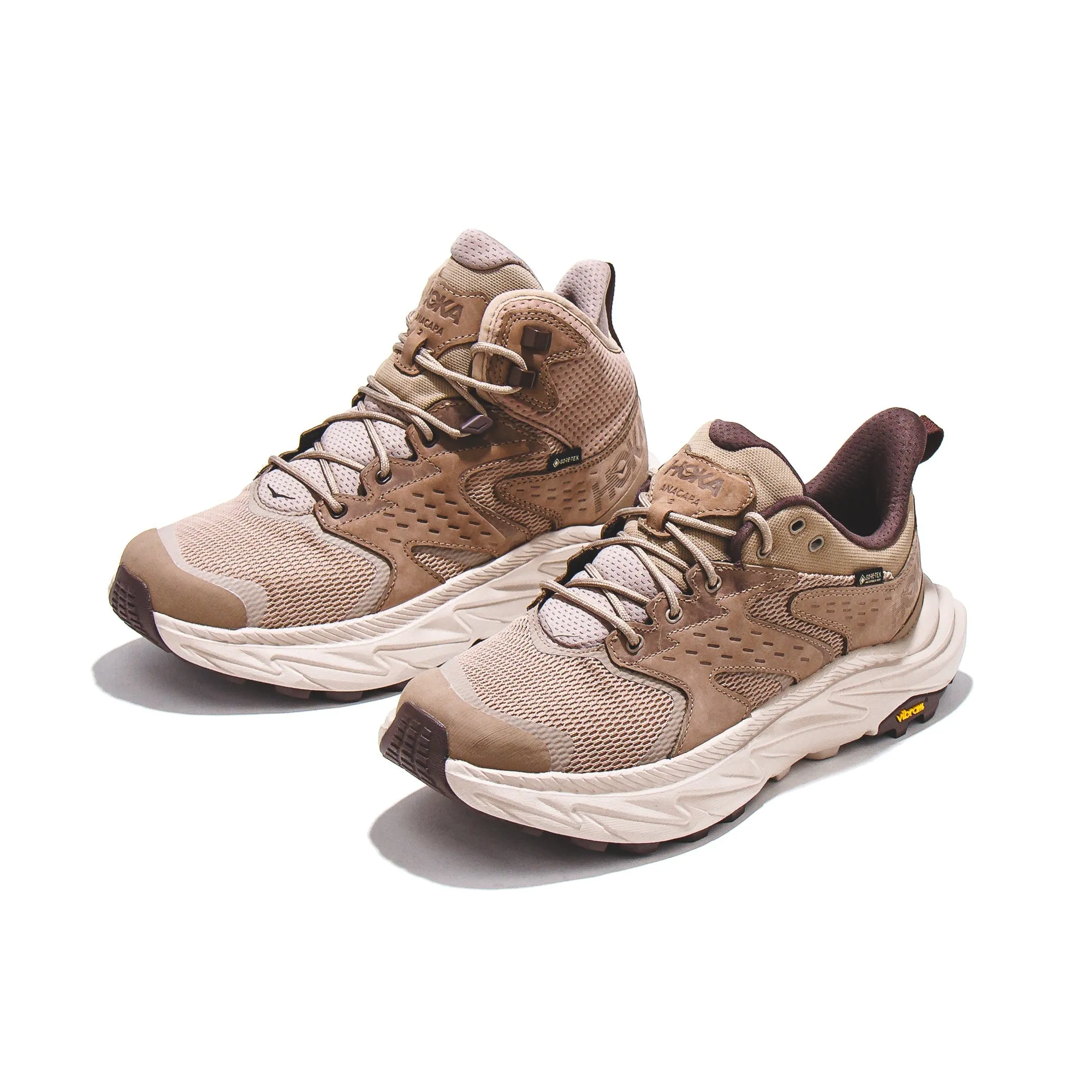 Hoka One One Men Anacapa 2 Low GTX Gore-Tex Dune Oxford Tan 1141632-DOTN