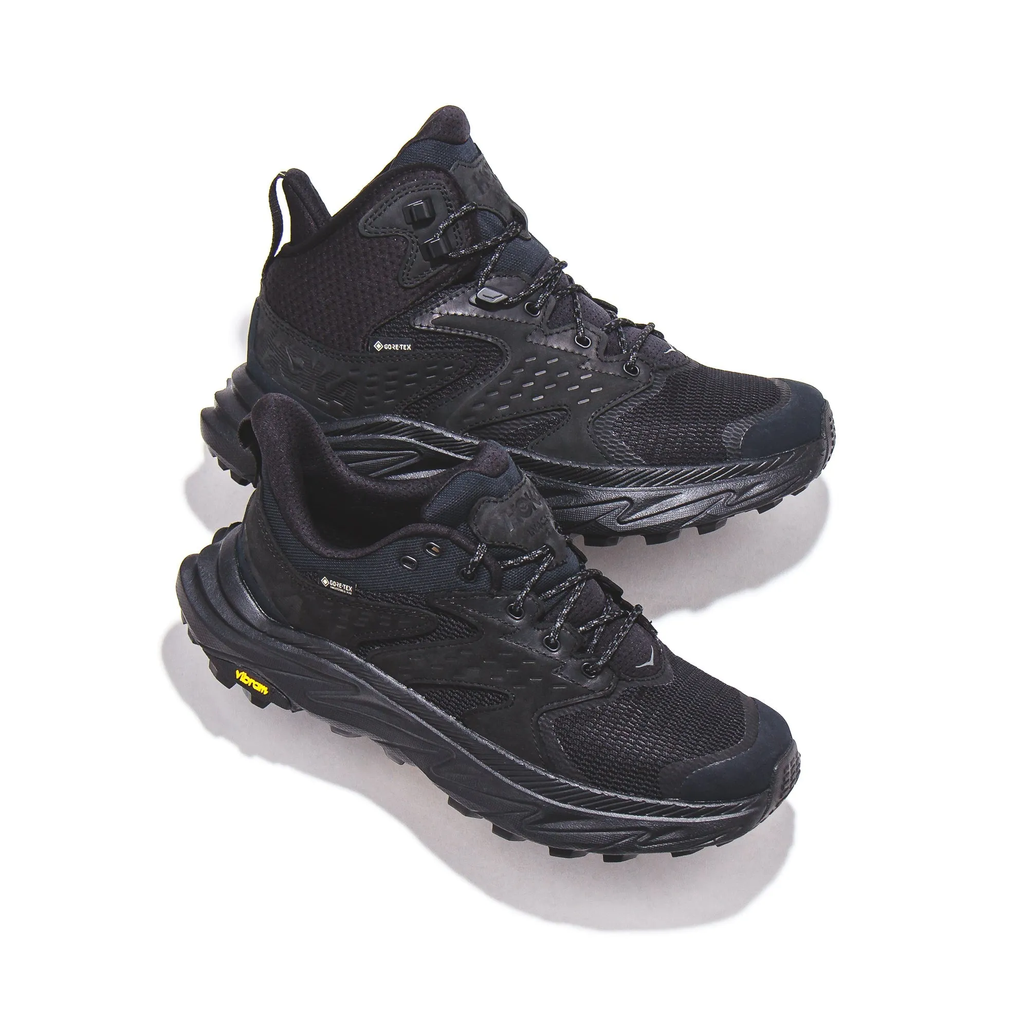 Hoka One One Men Anacapa 2 Mid GTX Gore-Tex Black 1141633-BBLC