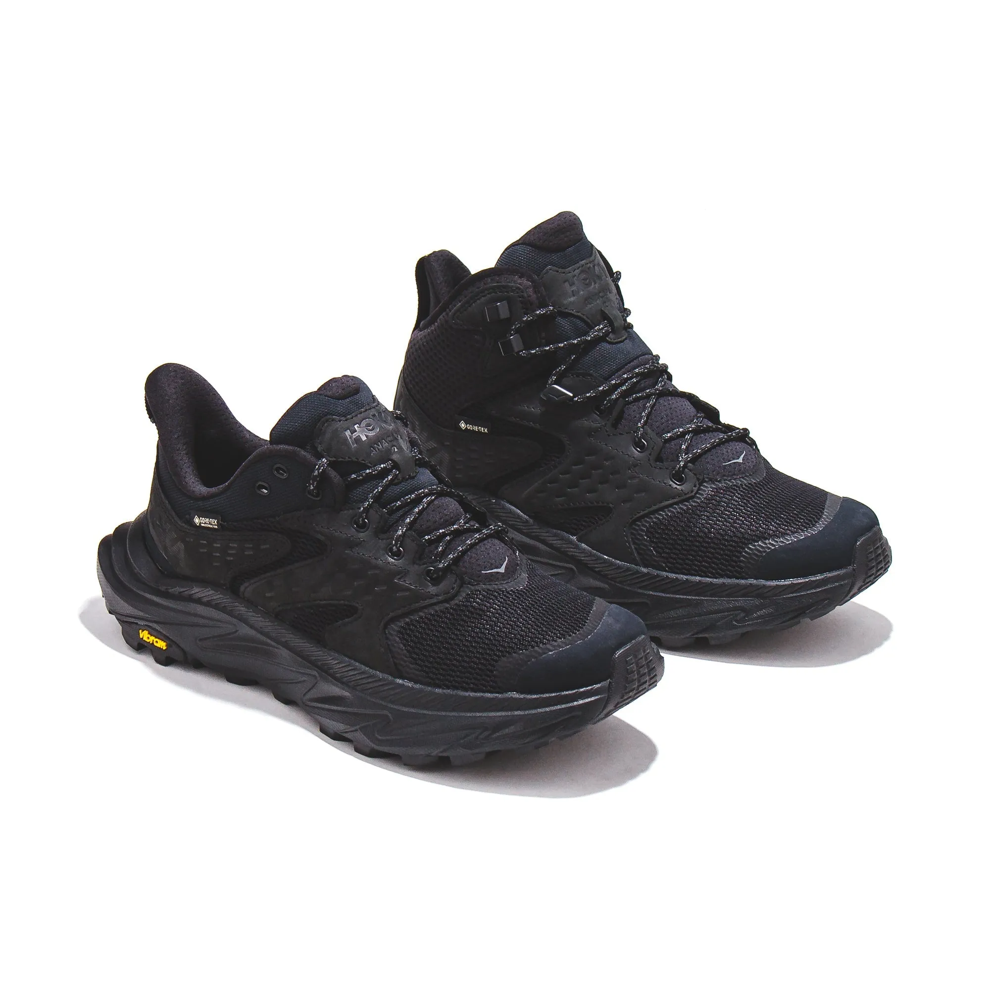 Hoka One One Men Anacapa 2 Mid GTX Gore-Tex Black 1141633-BBLC