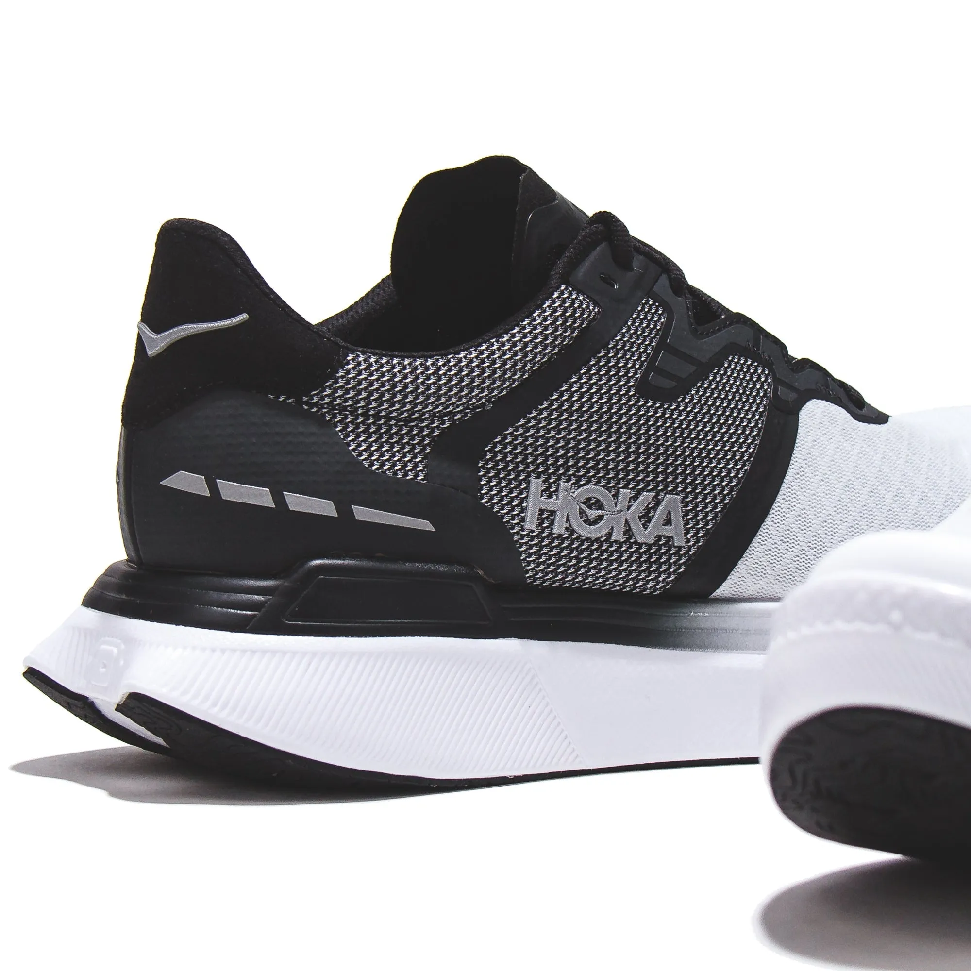 Hoka One One Men Transport X Black White 1152450-BWHT