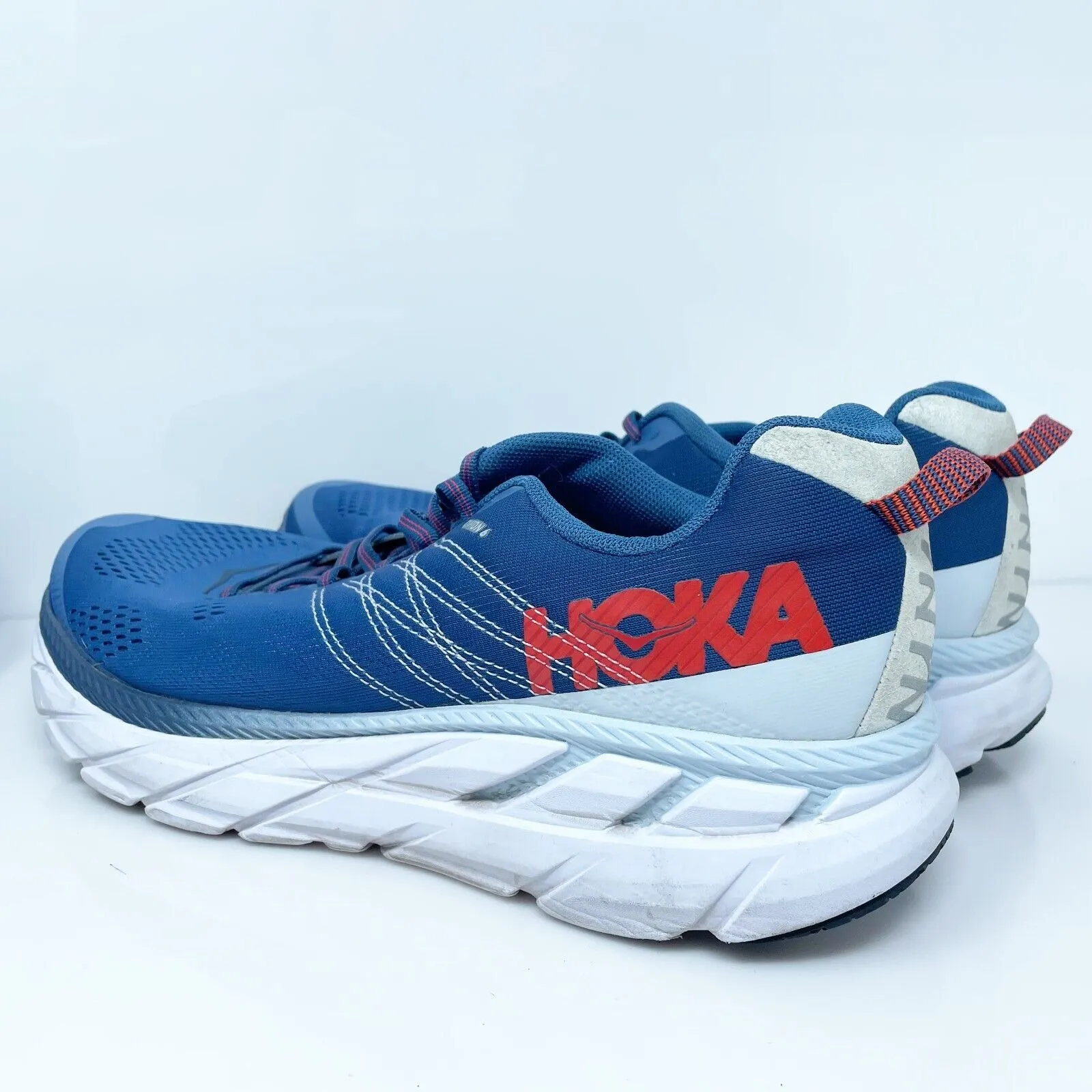 Hoka One One Mens Clifton 6 1102872 EBPA Blue Running Shoes Sneakers Size 11.5