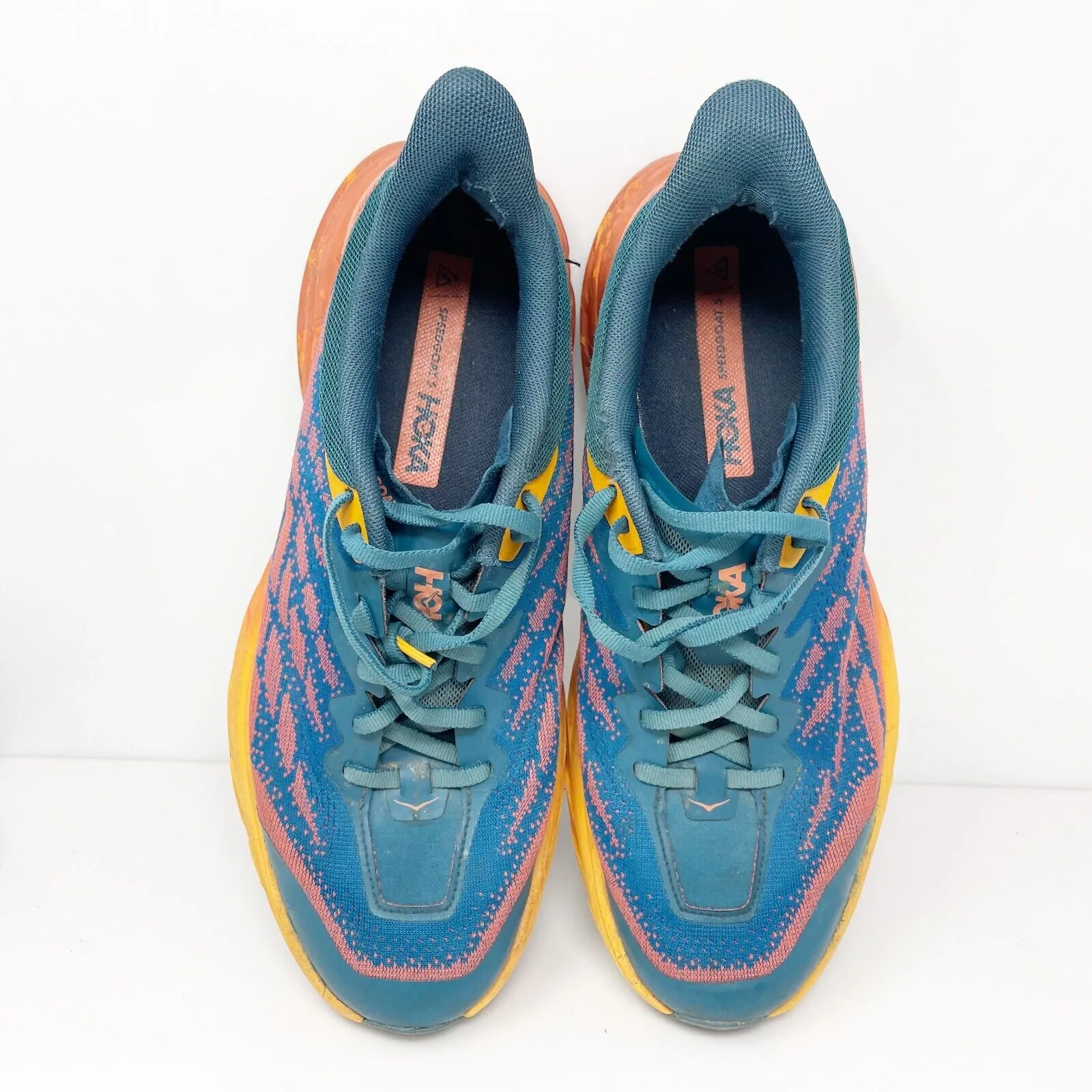 Hoka One One Womens Speedgoat 5 1123158 BCCML Blue Running Shoes Sneakers 10.5 B