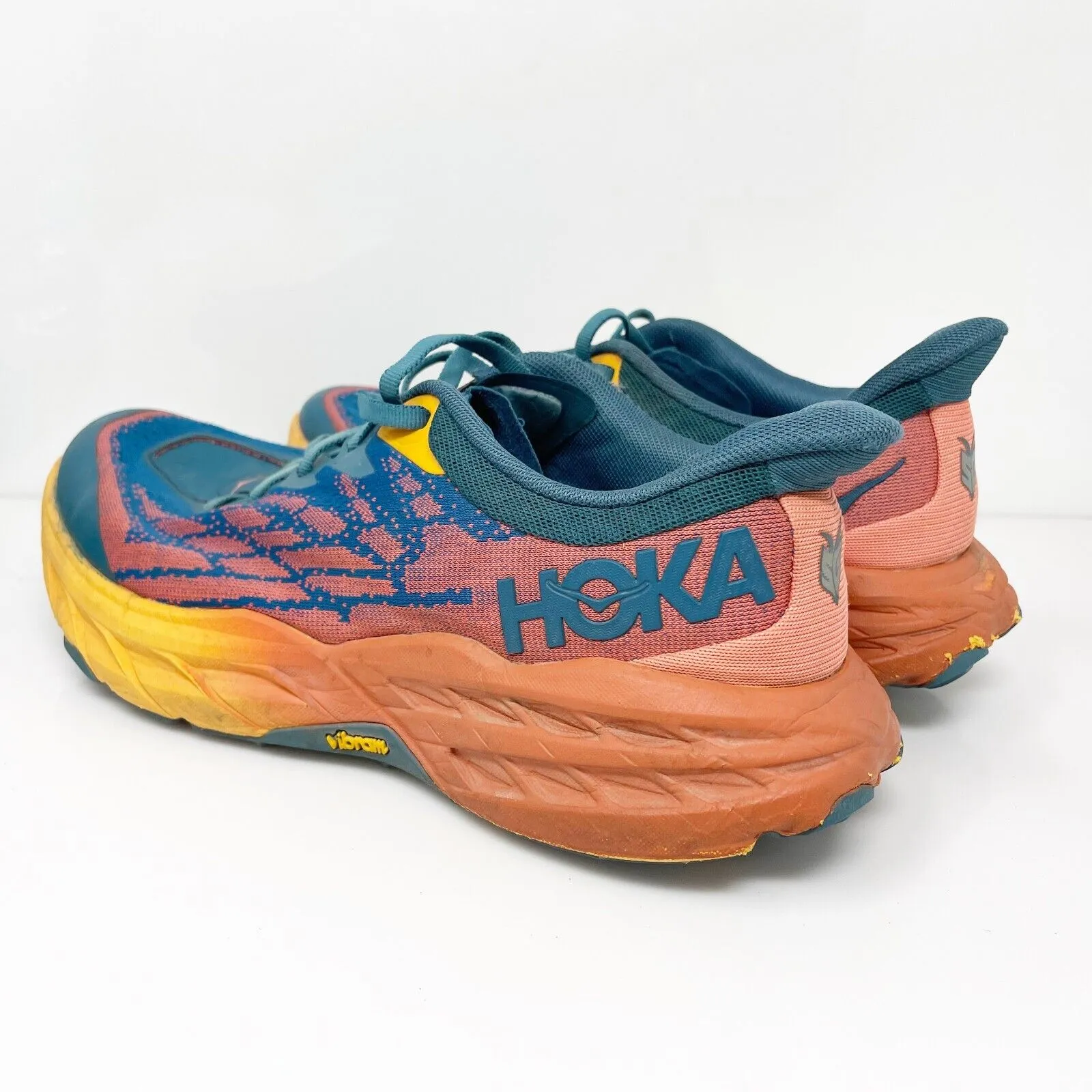 Hoka One One Womens Speedgoat 5 1123158 BCCML Blue Running Shoes Sneakers 10.5 B