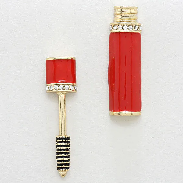 iLLASPARKZ Lacquered Enamel Mascara Earrings