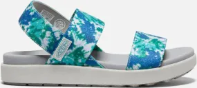 Keen Women's Elle Backstrap Sandals Size 10.5 In Porcelain Tie Dye