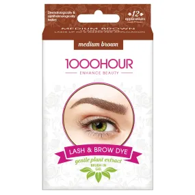 Lash & Brow Dye - Medium Brown 15ml - Brown