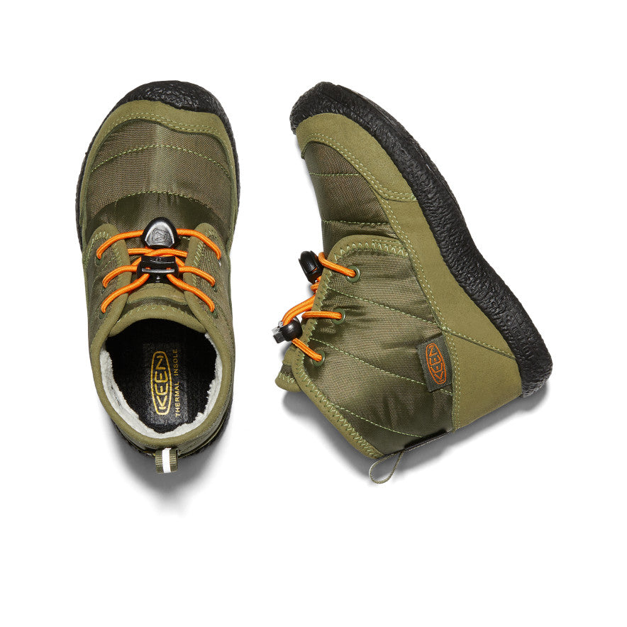 Little Kids' Howser II Waterproof Chukka  |  Capulet Olive/Russet Orange