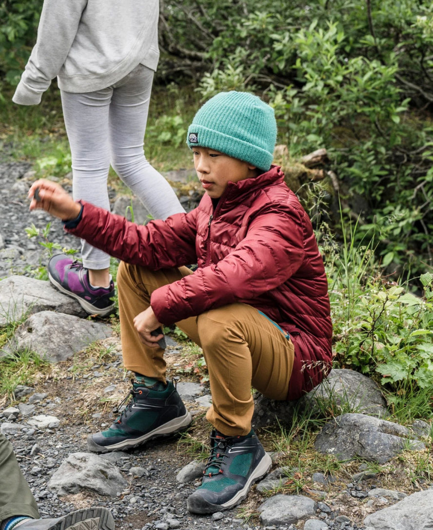 Little Kids' Wanduro Waterproof Boot  |  Fjord Blue/Fuchsia Purple