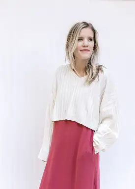 Marsala T-shirt Maxi