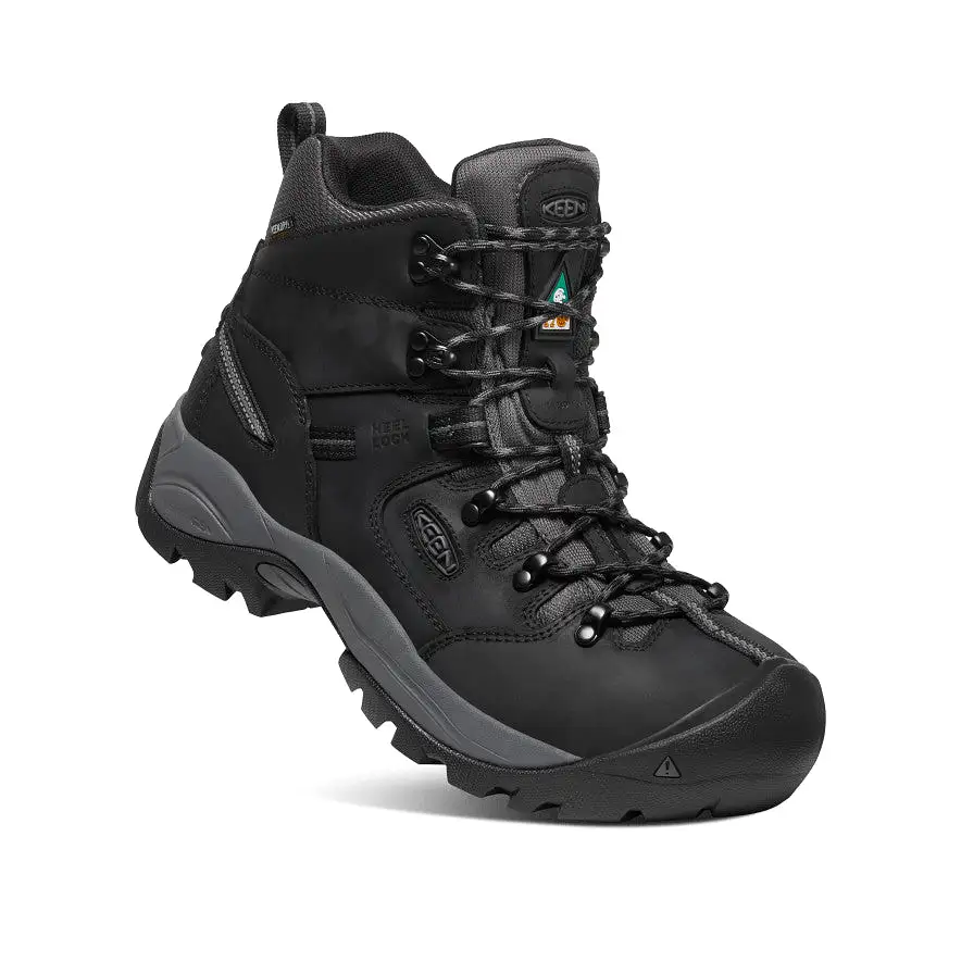 Men's CSA Pittsburgh Energy 6 Waterproof Boot (Carbon-Fiber Toe)  |  Black/Forged Iron