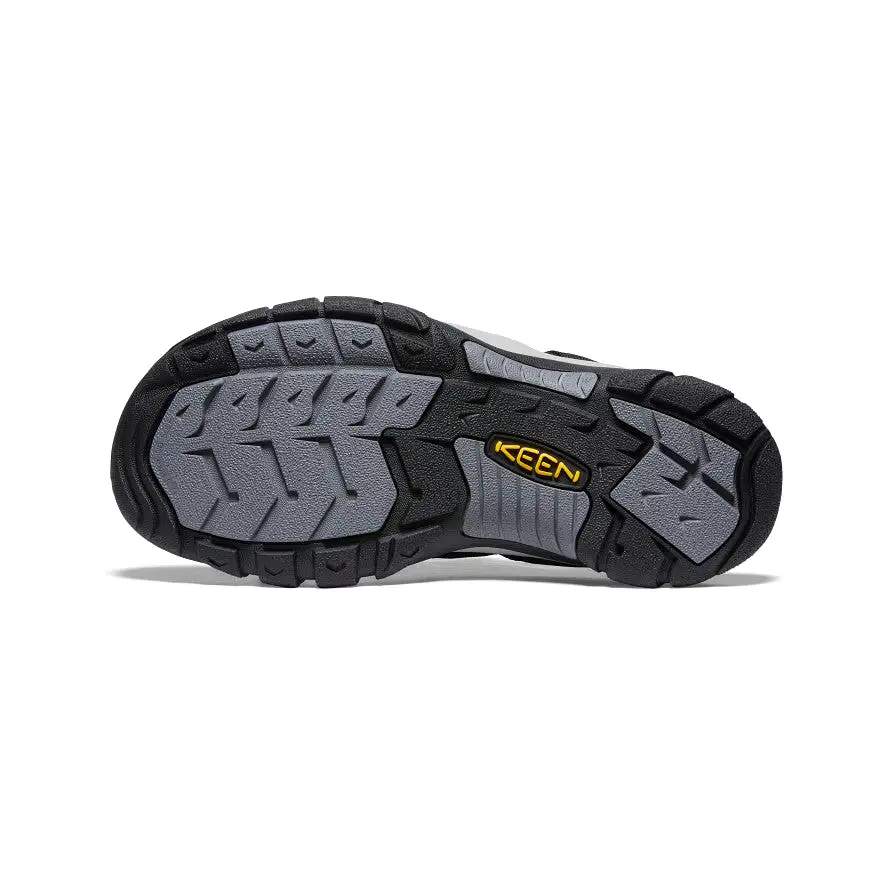 Men's Newport Slide  |  Black/KEEN Yellow