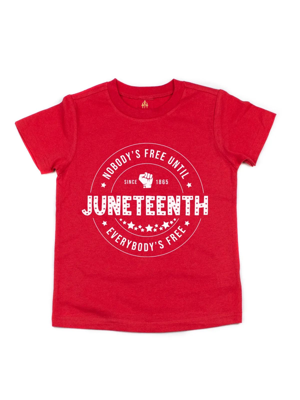 Nobody's Free Until Everybody's Free Matching Juneteenth Shirts - Red