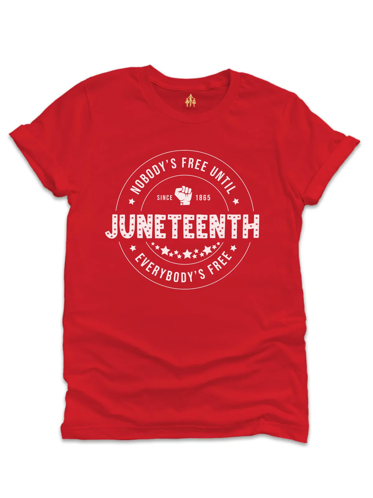 Nobody's Free Until Everybody's Free Matching Juneteenth Shirts - Red