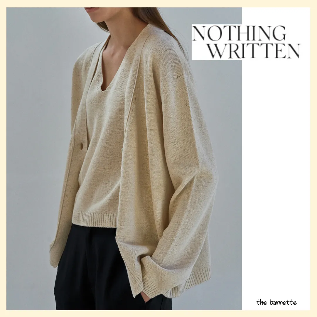 NOTHING WRITTEN  |Cardigans