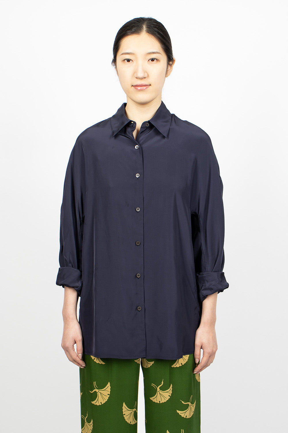 Oversized Shirt Navy