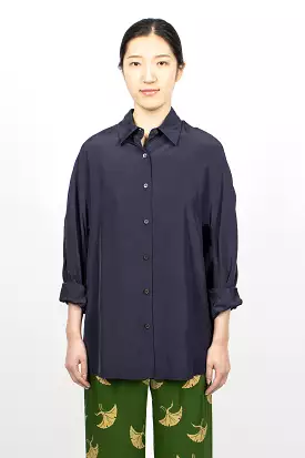 Oversized Shirt Navy