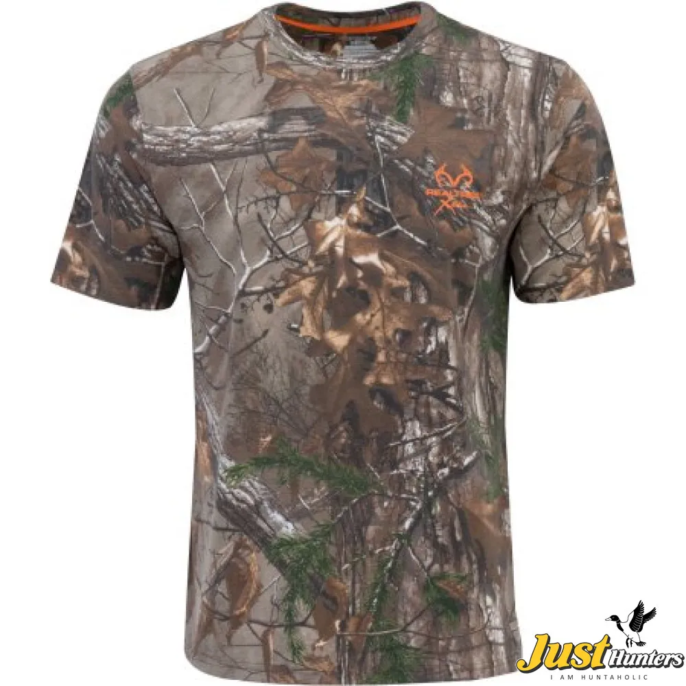 Realtree Patterns Camo Half Sleeved Casual Shirt