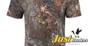 Realtree Patterns Camo Half Sleeved Casual Shirt