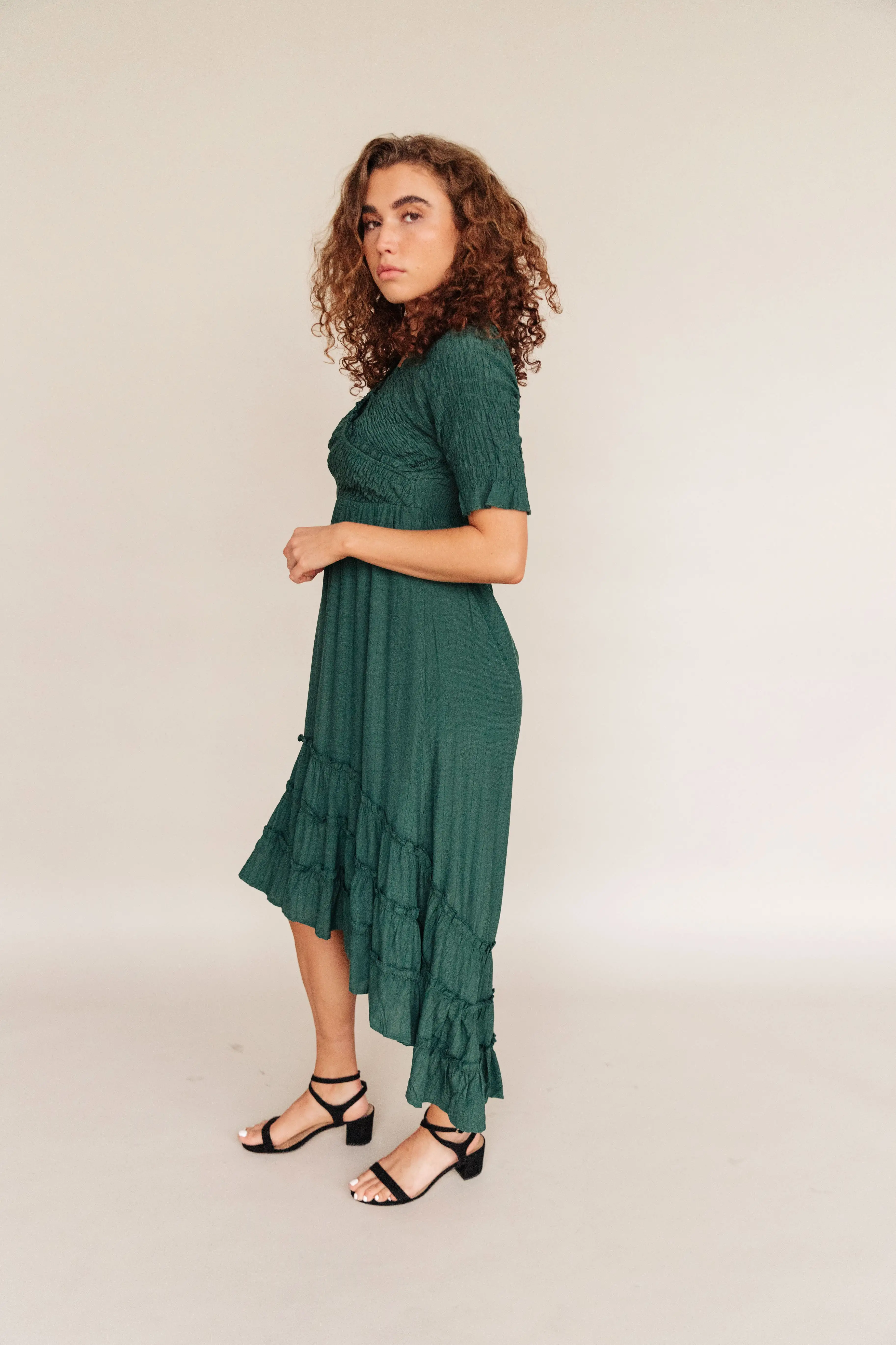 Sedona Hi-Low Midi Dress