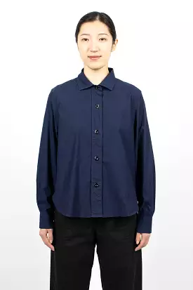 Simple Plainweave Shirt Indigo