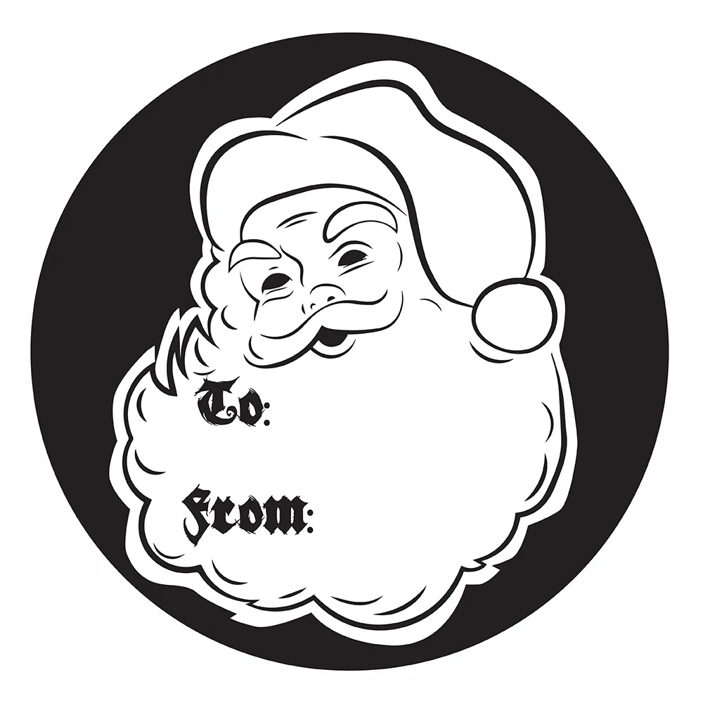 Tattoo Xmas Stickers