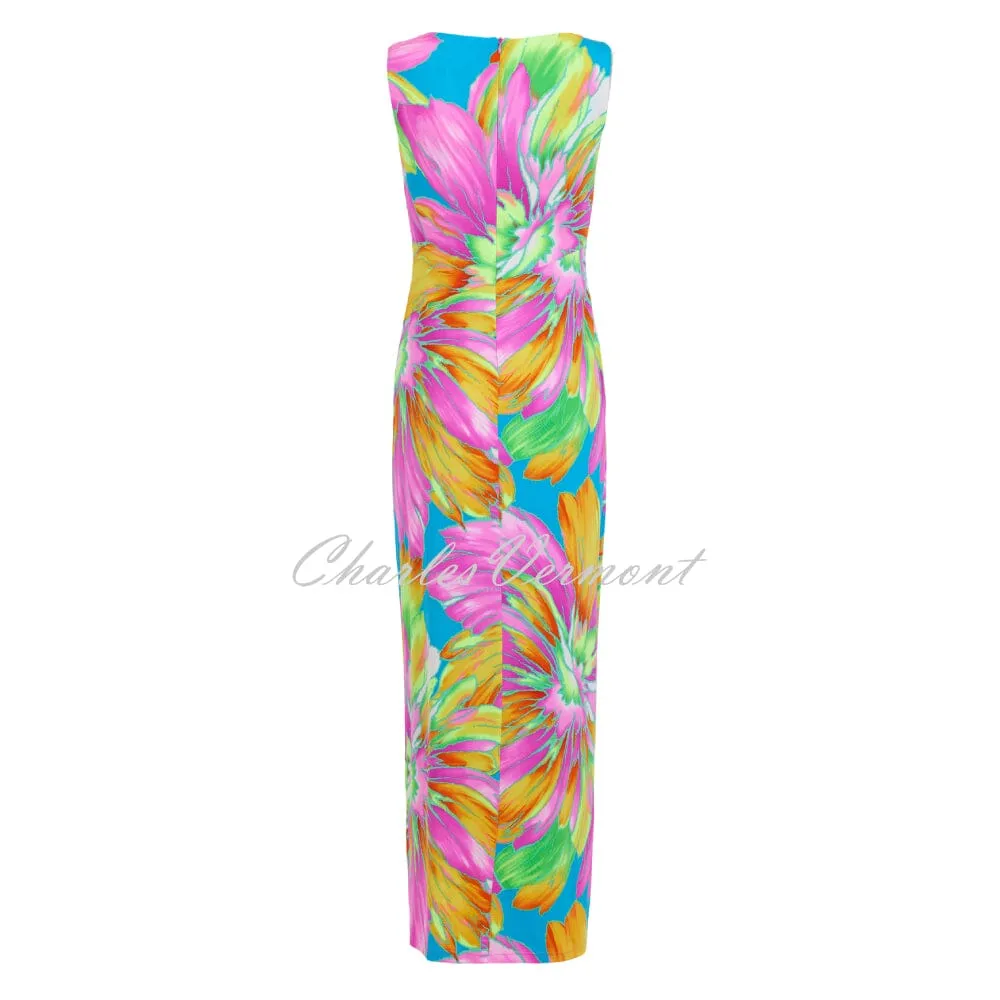 Tia Tropica Print Sleeveless Dress - Style 78601-7818-55