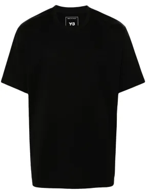 Y 3 T Shirts And Polos Black