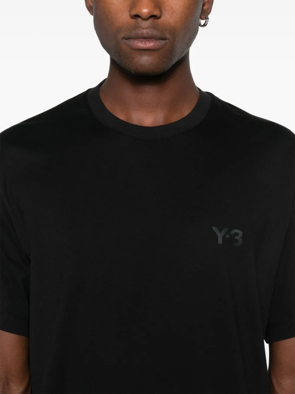 Y 3 T Shirts And Polos Black