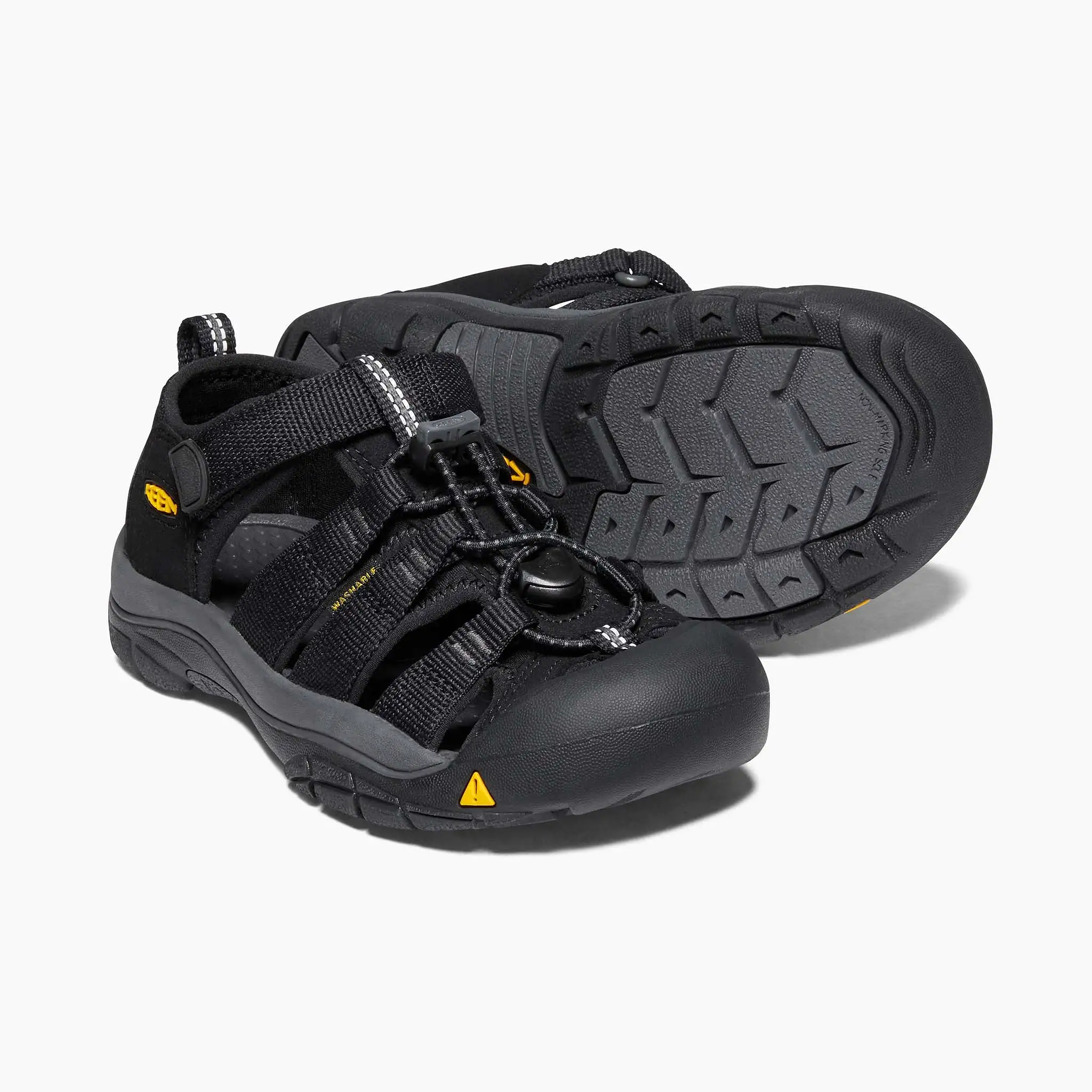 Youth Newport H2 - Black/Keen Yellow